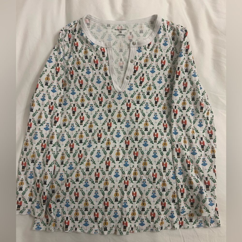 Roller Rabbit nutcracker pajama set (Small)